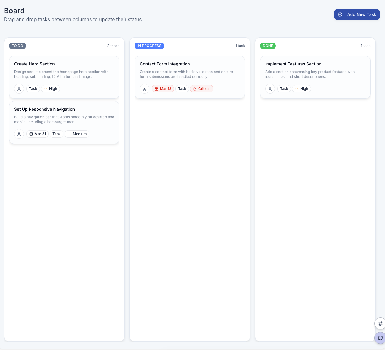 Tasks and operations in ORIVYS